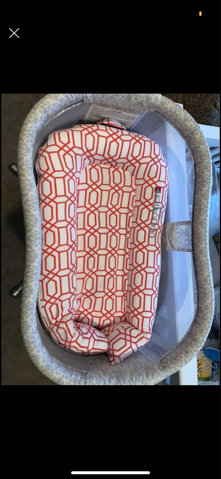 Dockatot Deluxe+ Dock - Coral Trellis
