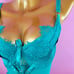 4pack Floral Lace Underwire Garter Set