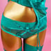 4pack Floral Lace Underwire Garter Set