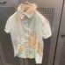 Vintage Shirt, White Blouse, Tie Dye, Remade, Bold