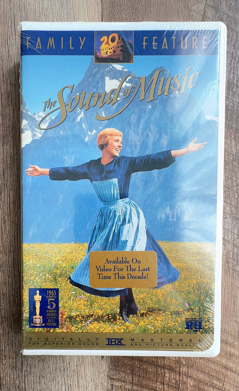 The Sound of Music VHS 1996 THX Digital CLAMSHELL New SEALED Screener Very RARE