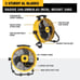 DEWALT DXF1840 Floor Fan, Industrial Fan, 18 Inch High Velocity Fan with 3-Speed