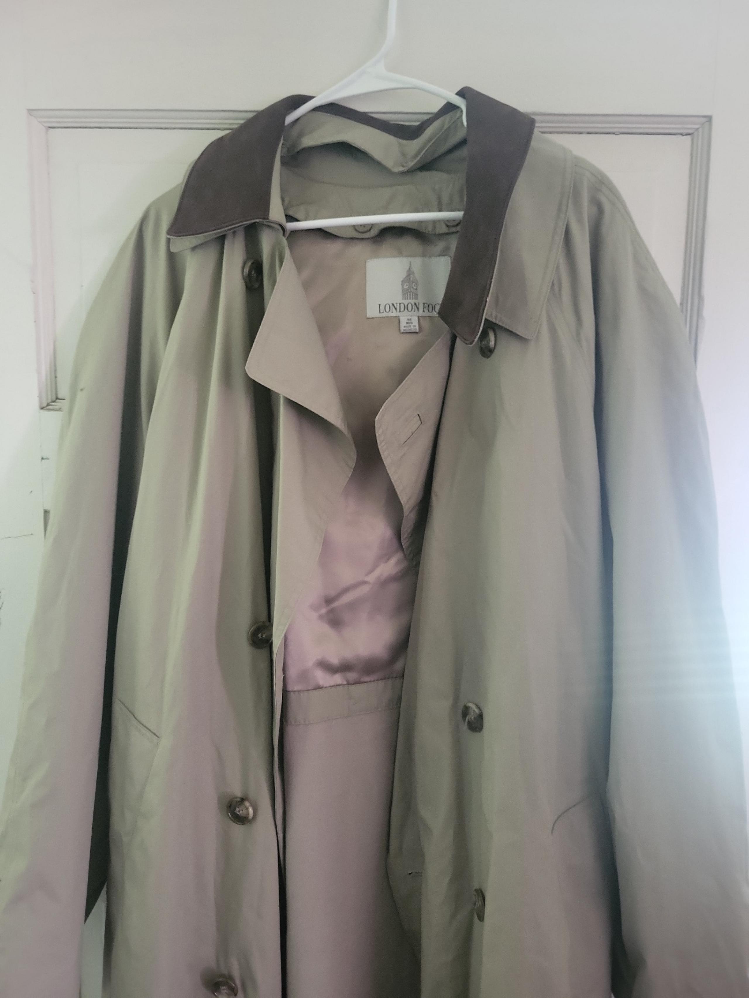 London Fog Full Length Trench Coat