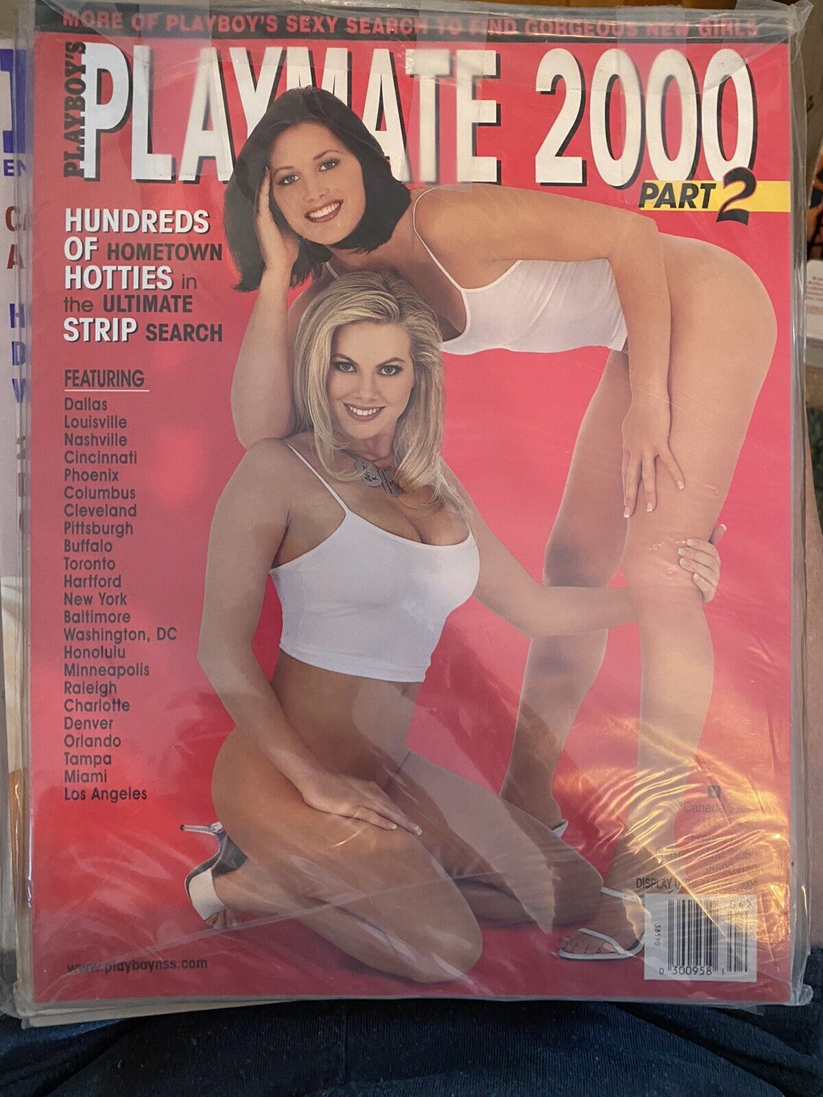PLAYBOY's SE PLAYMATE 2000 Part 1 & 2, BOTH STILL FACTORY SEALED Playboy