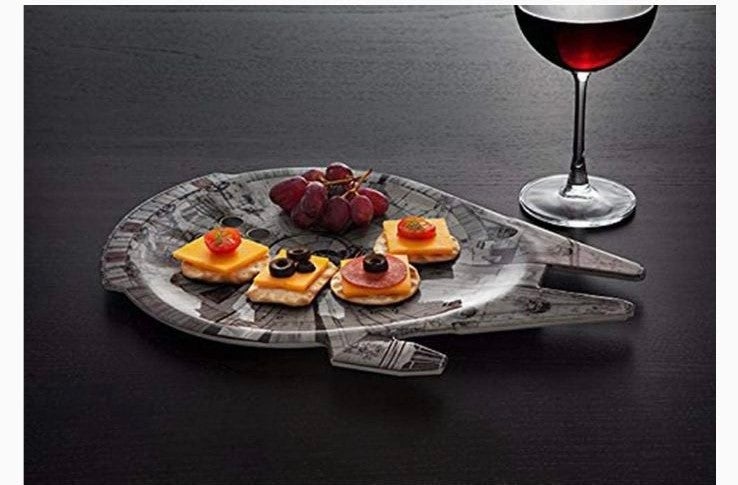 Star Wars Millennium Falcon Serving Platter - May the Force Be With You