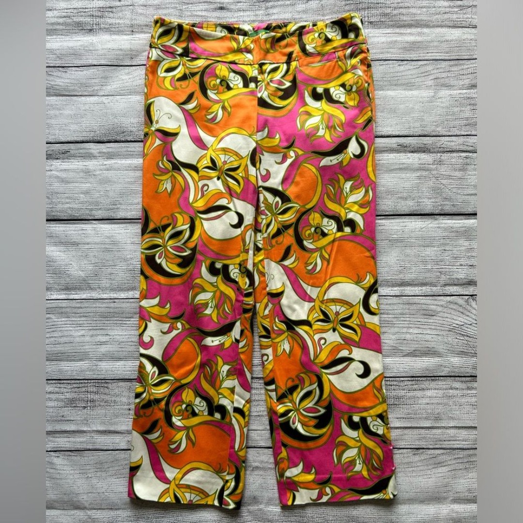 Lilly Pulitzer Palm Beach Fit Kristen Cropped Pant size 8