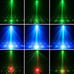 NEW DJ Disco Stage Party Lights, 3-in-1 RGB+UV+RG LED Lights Sound Activated