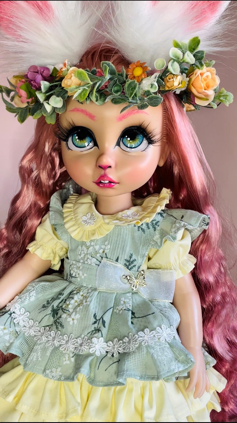 OOAK Disney Animator doll Rapunzel repaint