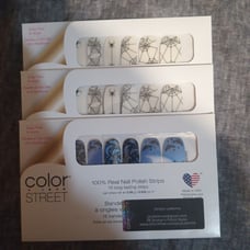 10 Retired Holiday Color Street Nail Sets