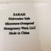 Montgomery Ward SARAH Serving Platter