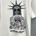 Streetz Iz Watchin T-Shirt White Graphic American Hustle Streetwear Mens Large