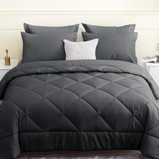 All Season Reversible Bed in a Bag Queen 7 Pieces