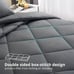 All Season Reversible Bed in a Bag Queen 7 Pieces
