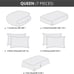 All Season Reversible Bed in a Bag Queen 7 Pieces