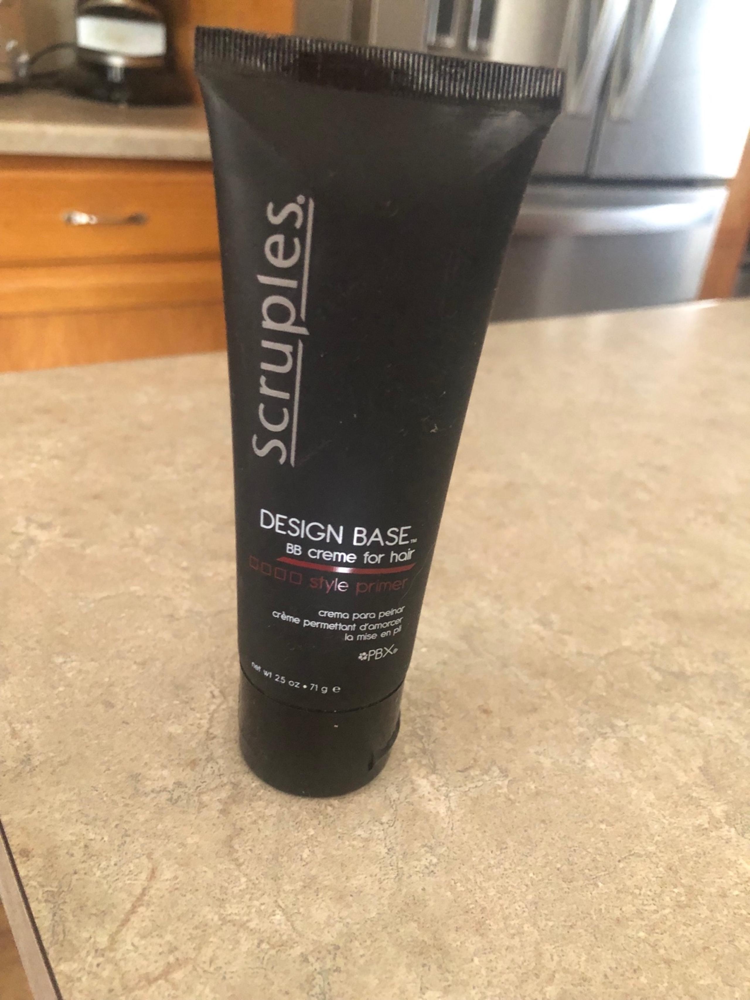Scruples Design Base BB Creme For Hair 2.5 oz used once