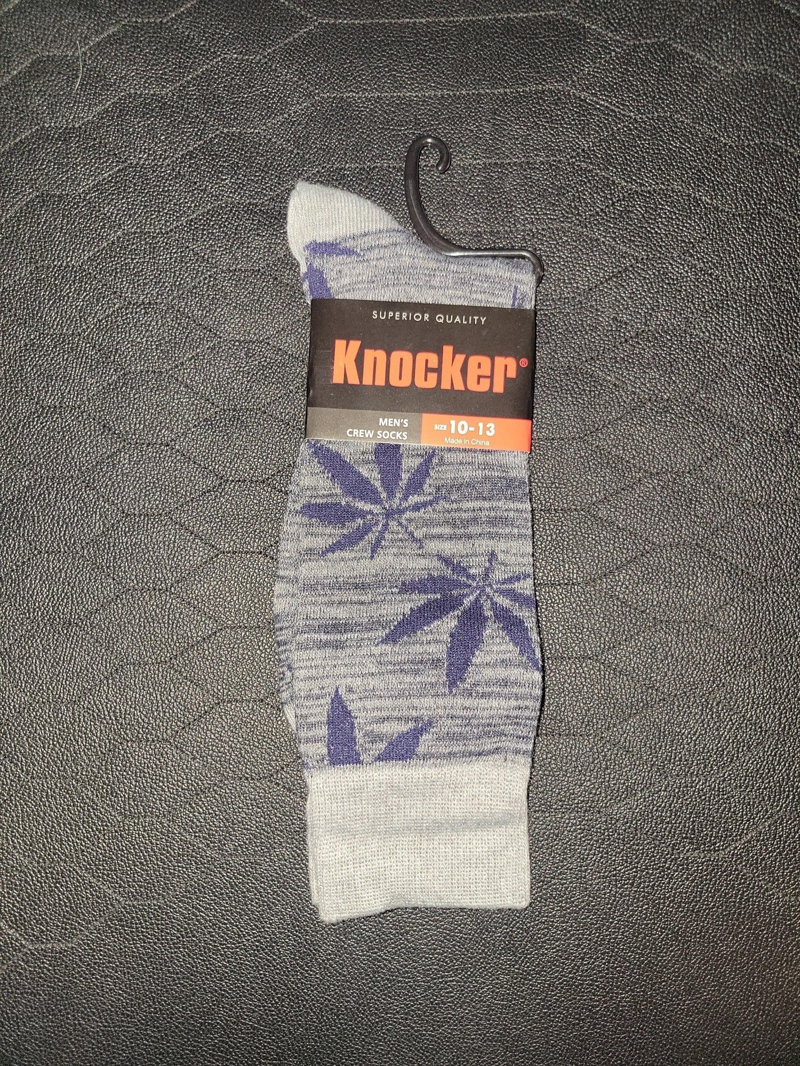 Mens cannabis Knocker Weed Socks size 10-13