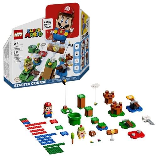 Lego Super Mario Adventures With Mario Starter Course Set Kid toy building block