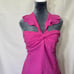 Free People Sleeveless Halter Backless Ruffle Bodycon Mini Party Dress Pink SzXL