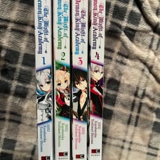 The Misfit of Demon King Academy Manga Volumes 1-4