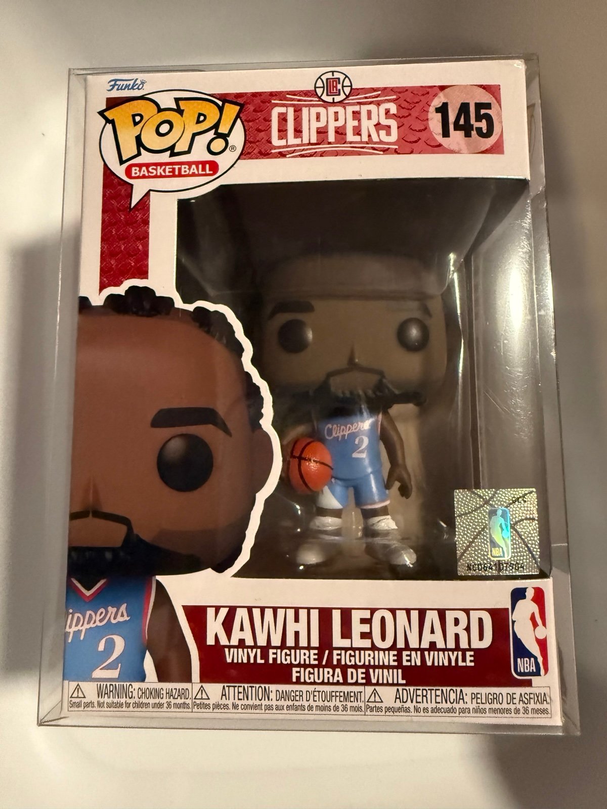 Funko Pop NBA LOS ANGELES CLIPPERS Kawhi Leonard