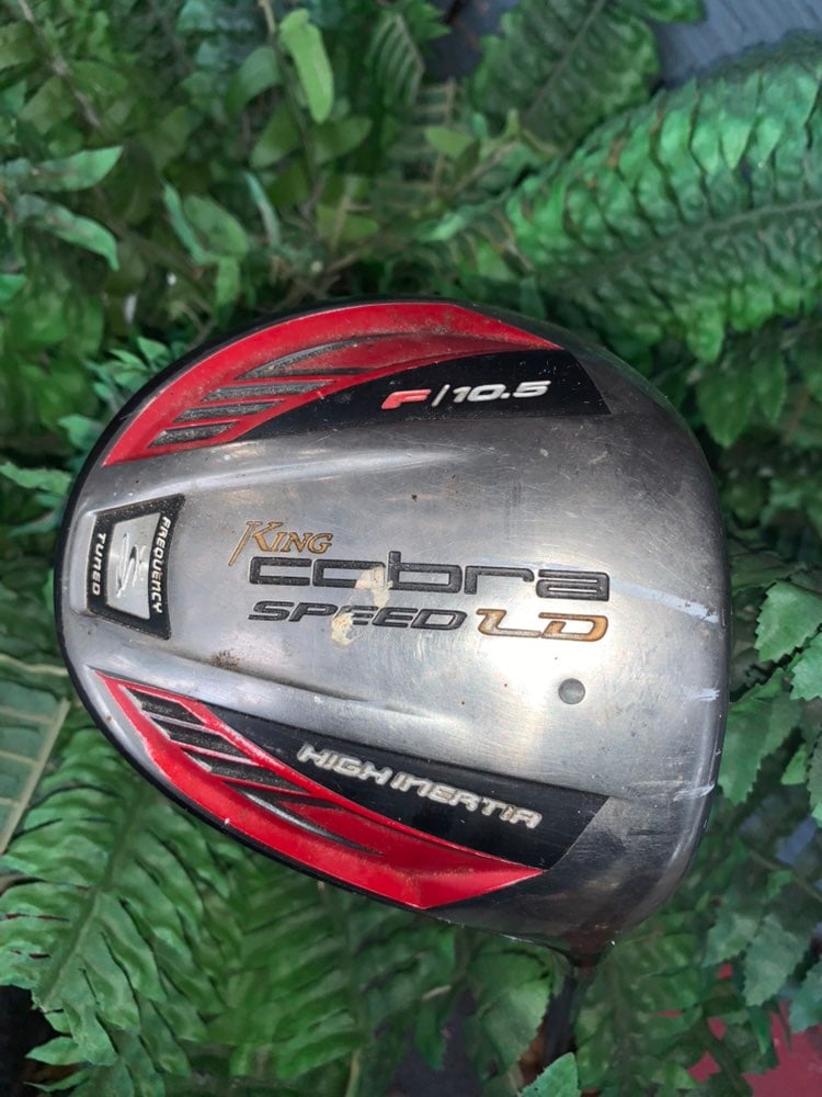 RH King Cobra Speed LD F10.5 Golf Driver, 62g YS S Stiff Flex Graphite Shaft.