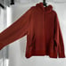 NIKE Women's 2X Sportswear Plush Burnt Orange Hoodie DX6420-010