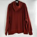NIKE Women's 2X Sportswear Plush Burnt Orange Hoodie DX6420-010