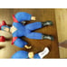 6 WOT Way Out Toys Wrestlers Wrestling WWE plush soft body plush doll figure lot