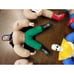 6 WOT Way Out Toys Wrestlers Wrestling WWE plush soft body plush doll figure lot