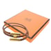 Hermes Tournis Leather Gold H Motif Bracelet