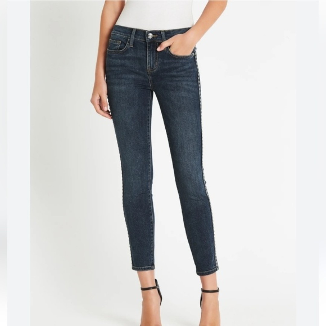 Current/Elliott Dark Wash The Ankle Skinny Jeans Size 27