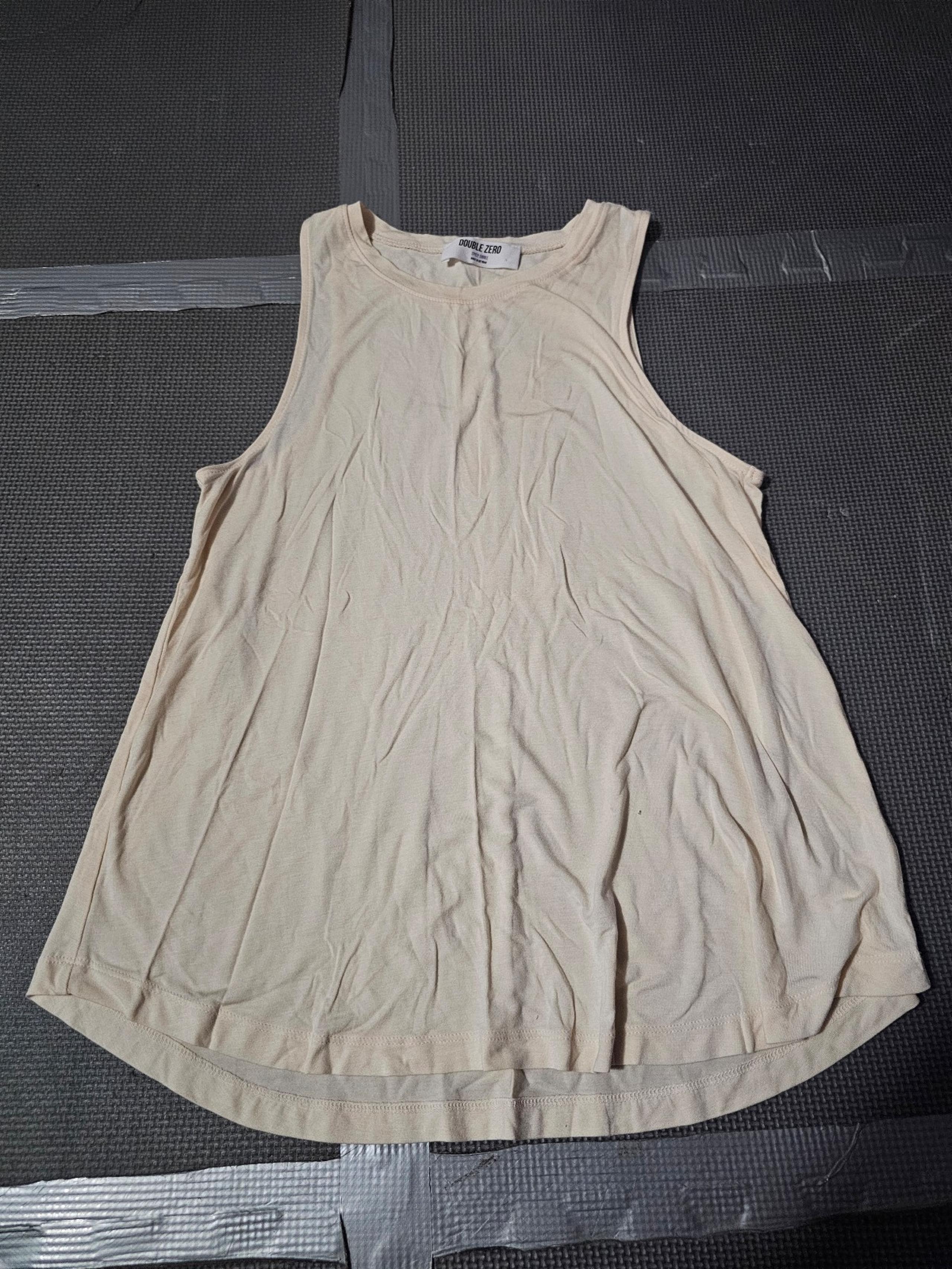 Buckle double zero cream tank