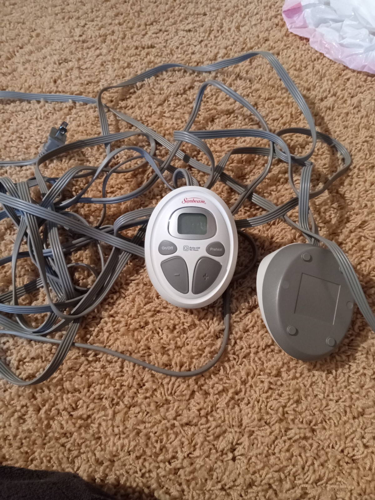 Microplush King electric blanket