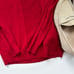 Faconnable Red Wool Long Sleeve Turtleneck Sweater. Size X-Small