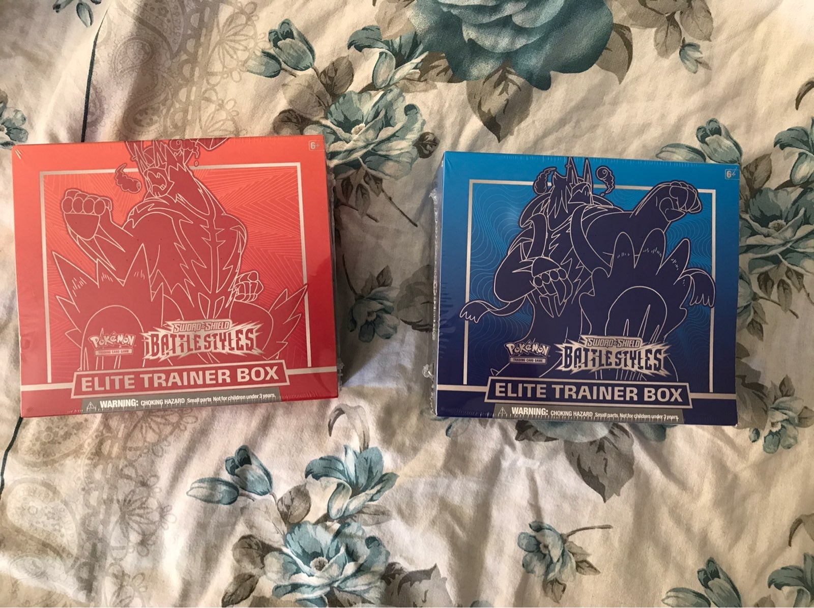 Pokemon Battle Styles ETB Red & Blue