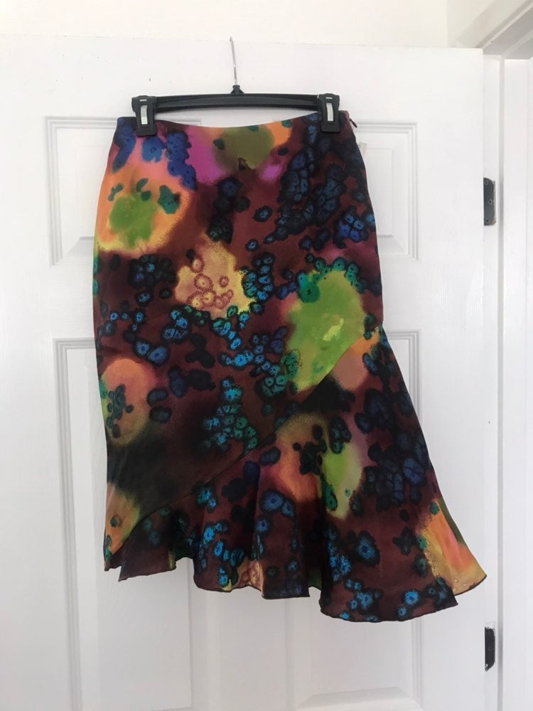Ungaro Silk Skirt NWT