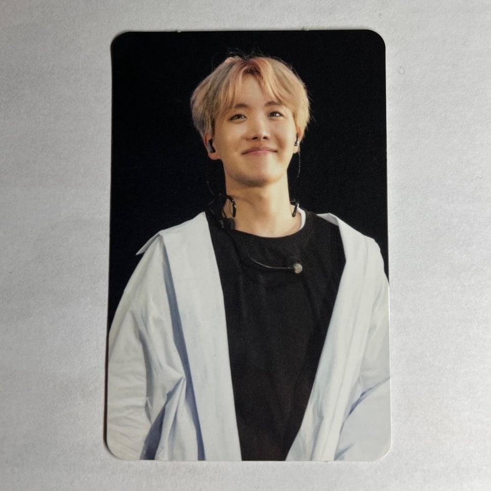 BTS Jhope Wings Tour DVD Photocard