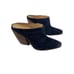 Sam Edelman Alison western suede mules black NWOB Sz 10