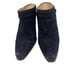 Sam Edelman Alison western suede mules black NWOB Sz 10