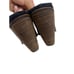Sam Edelman Alison western suede mules black NWOB Sz 10