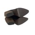 Sam Edelman Alison western suede mules black NWOB Sz 10