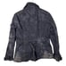 American Eagle AEO Navy Blue Bleach Dyed Utility Jacket M