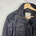 American Eagle AEO Navy Blue Bleach Dyed Utility Jacket M