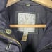 American Eagle AEO Navy Blue Bleach Dyed Utility Jacket M