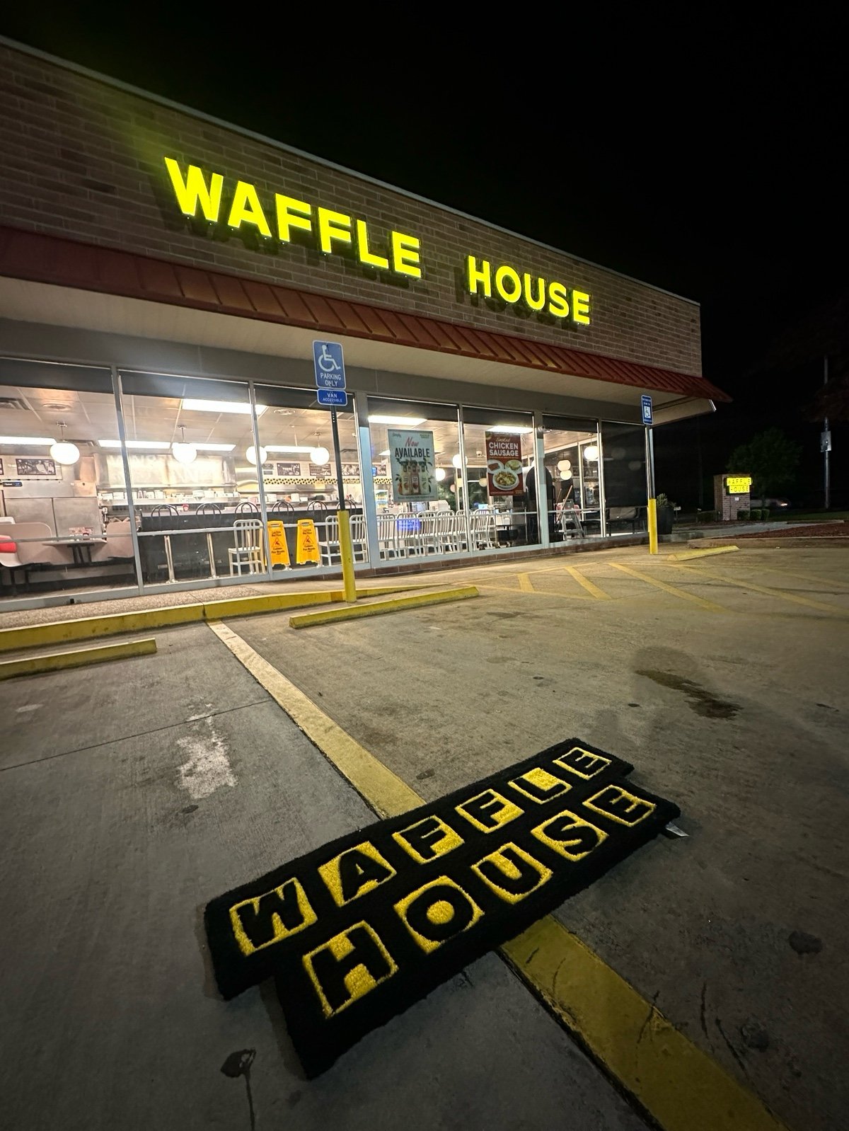 Waffle House Custom Rug!