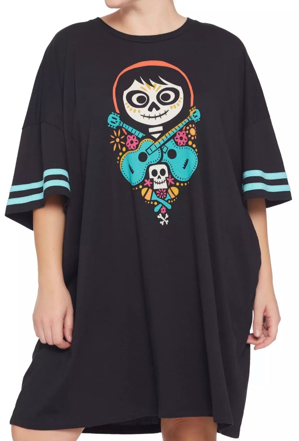 Disney Pixar Coco Miguel Girls Dorm T-Shirt Plus Size