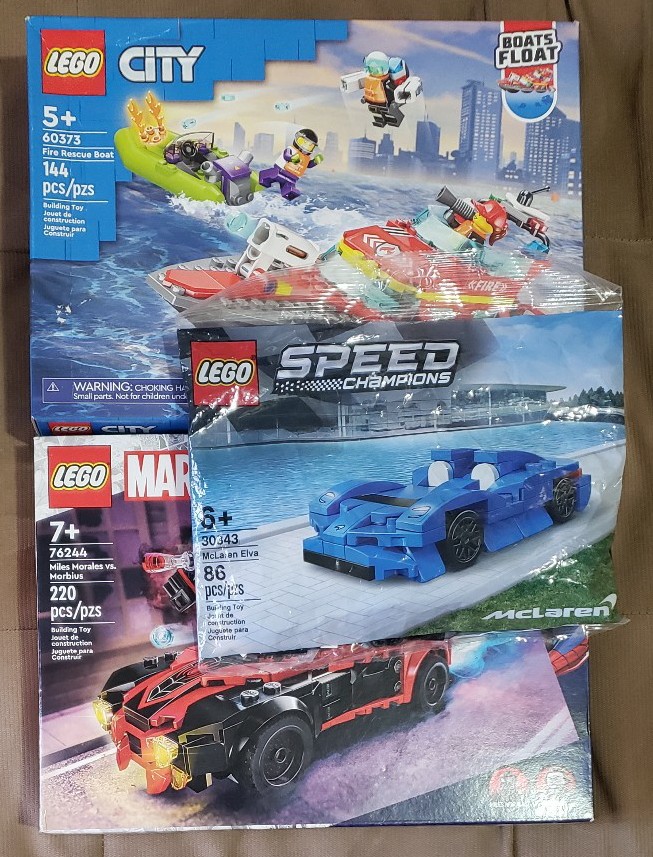 LEGO Sealed Sets Bundle Lot of 3 Sets