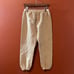 THE GREAT Women's Tan Fleece Cozy Loungewear Lux Sweatpants