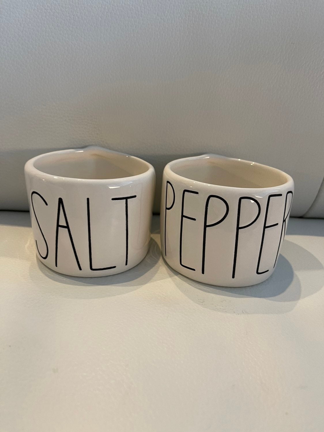 Rae Dunn Boutique Salt and Pepper Cellars New in Box