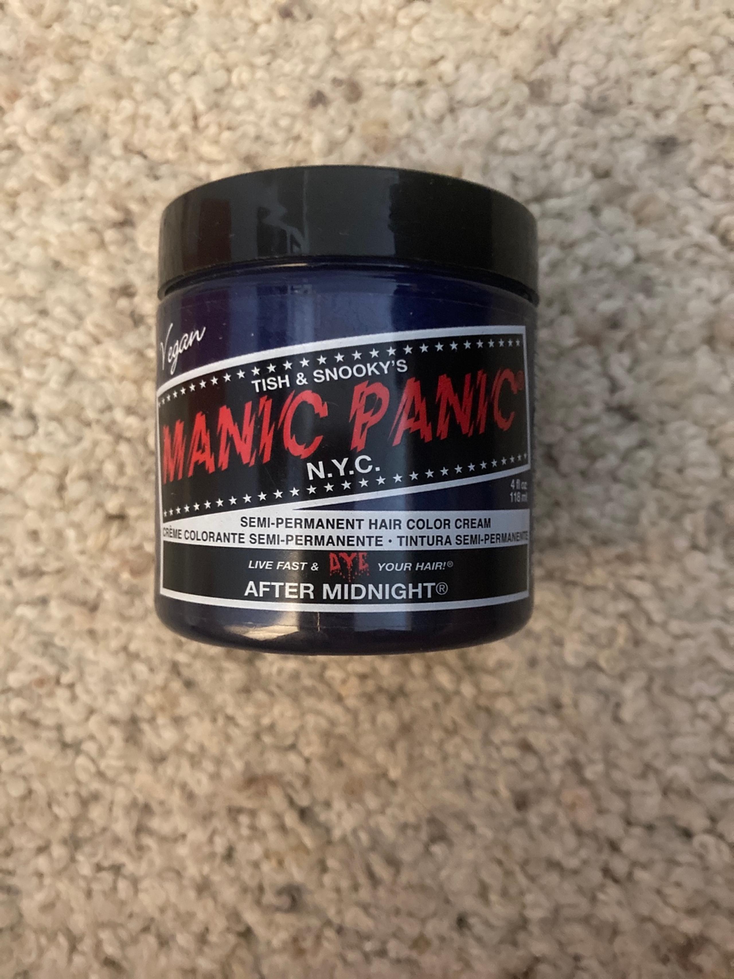 Manic Panic Hair Dye after midnight